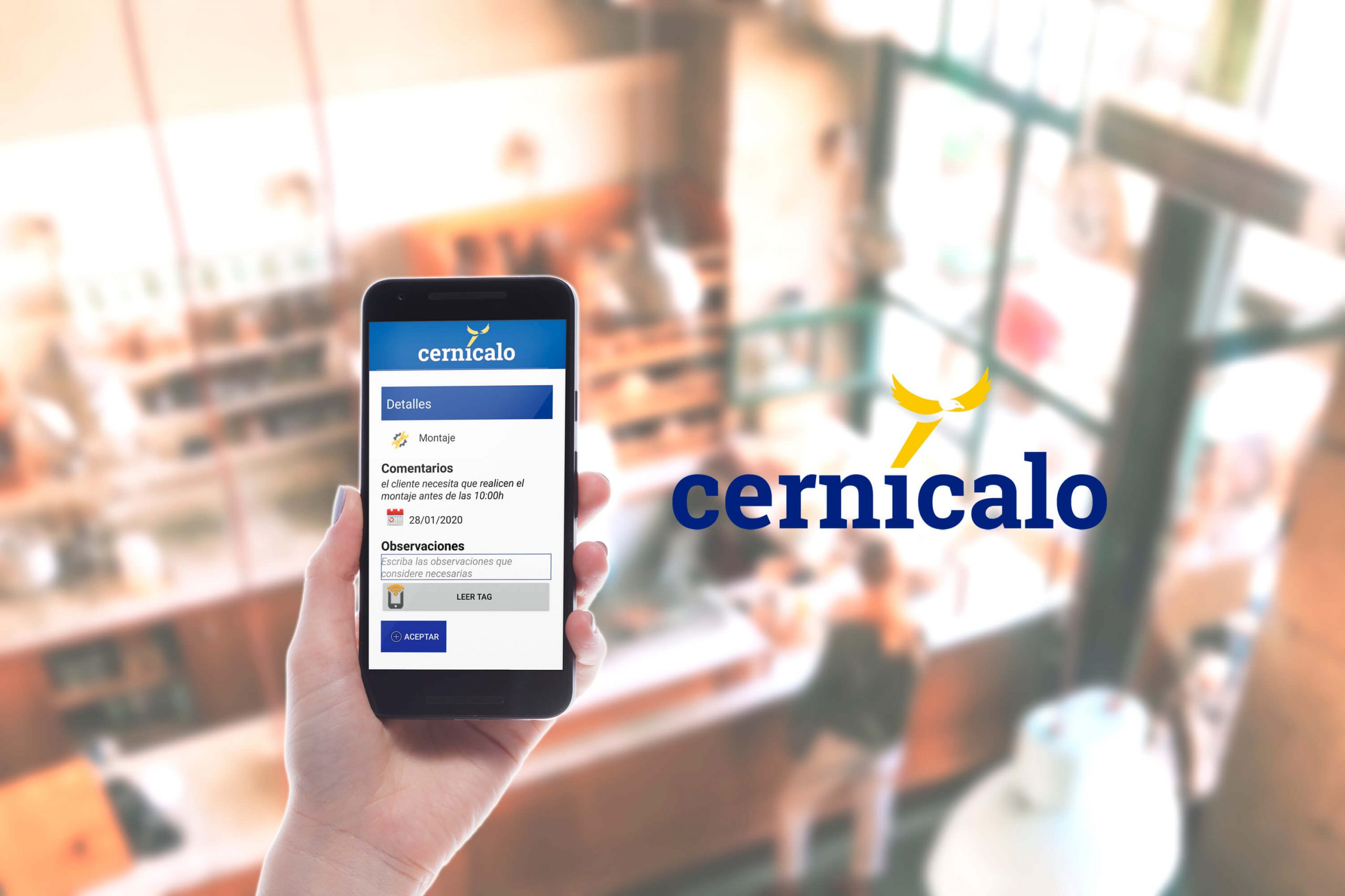 Presentamos Cernícalo, la app de gestión de equipamiento para hostelería, alimentación y bebidas por Ospaen Servis